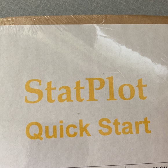 Statistics computer graphing  software: Quickstart stat plot - Picture 9 of 9